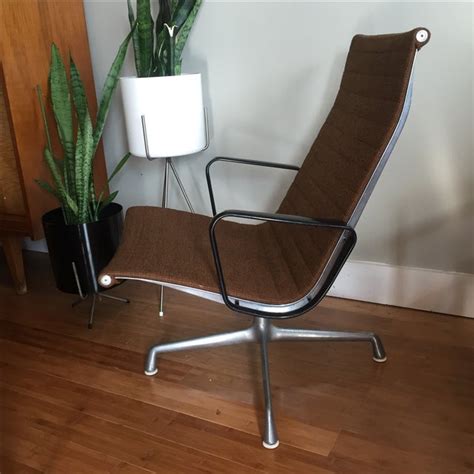 Those chairs became the aluminum group, which we began manufacturing in 1958. Vintage Eames Aluminum Group Chair | Chairish