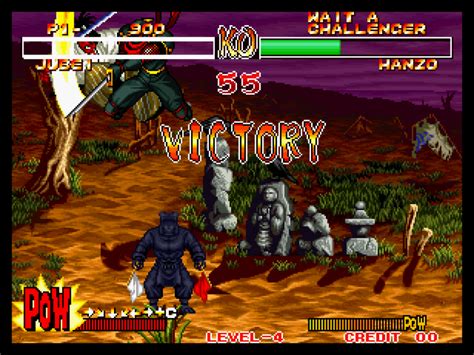 Samurai Shodown 2 Neo Geo 026 The King Of Grabs