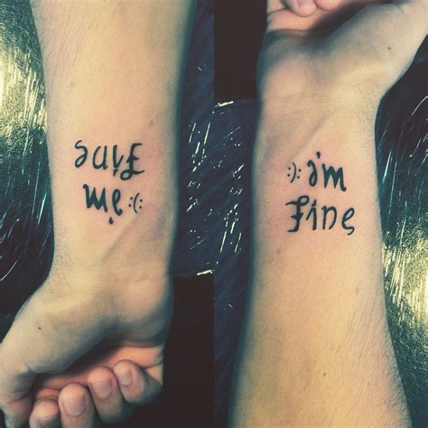 Save Me Im Fine Tattoo Save Me Tattoo Im Fine Tattoo Im Fine Save