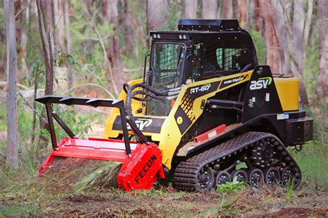 Fecon Forestry Mulchers Excavators And Skid Steers Mulching Tractors