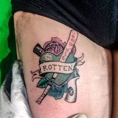 Harley Quinn Rotten Tattoo Font Best Tattoo Ideas