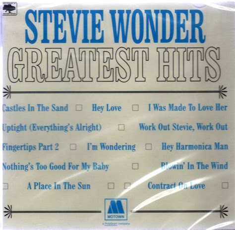 Stevie Wonder Greatest Hits 2007 Cd Discogs