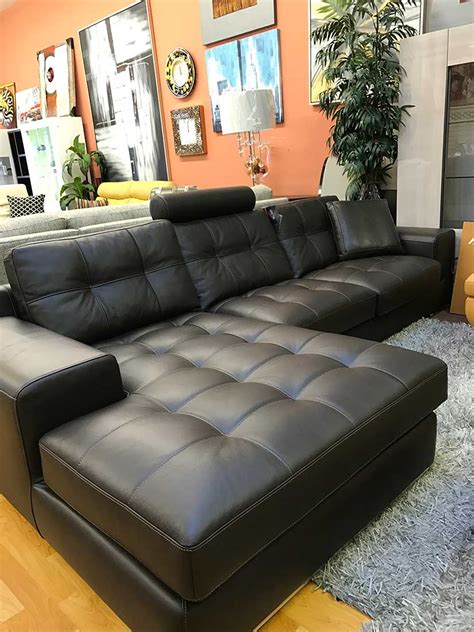 Fiore Exclusive Italian Leather Sectional Sofa Leather Sectionals