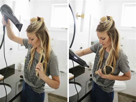 How To Curl Your Hair Without A Curling Iron A Beautiful Mess