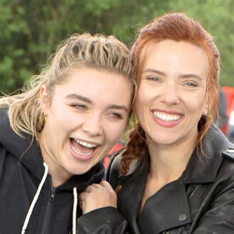 Black Widow Sisters Scarlett Johansson And Florence Pugh Are Just As