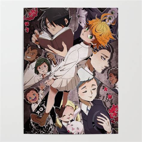 Buy The Promised Neverland Poster By Sofiabalbi Worldwide Shipping