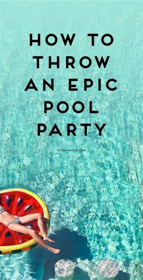 Swim Party Summer Pool Party Pool Birthday Party Summer Birthday Summer Parties Summer Fun