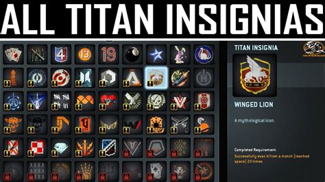 Titanfall All New Titan Insignias Custom Emblems Youtube