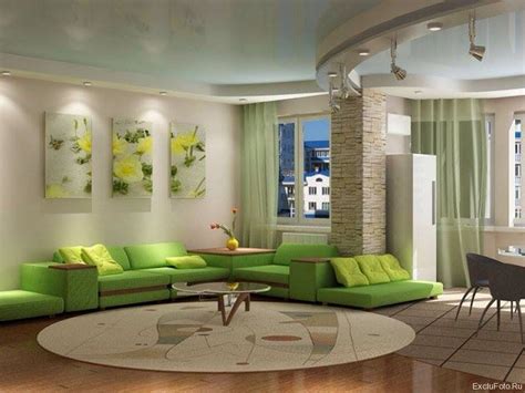 waaaoooo modern green living room minimalist living room green sofa