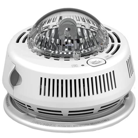 First Alert BRK Photo-Electric Hardwired Smoke Detector with Strobe ...
