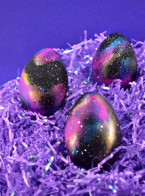 Galaxy Easter Egg Tutorial ⋆ Dream A Little Bigger