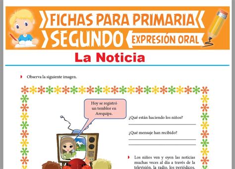 Última hora de la actualidad informativa de madrid, andalucía, baleares, cataluña, la comunidad valenciana, país vasco y demás comunidades autónomas. La Noticia para Segundo Grado de Primaria | Actividades - 2021