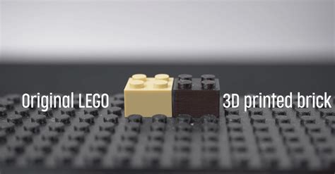How To 3d Print Lego And Lego Duplo Parts