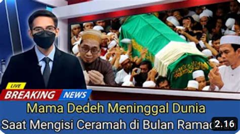 Cek Fakta Mamah Dedeh Meninggal Dunia Saat Isi Acara Ceramah Ramadan Benarkah