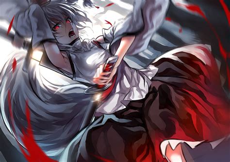 21 Anime Girl Fighting Wallpaper Baka Wallpaper