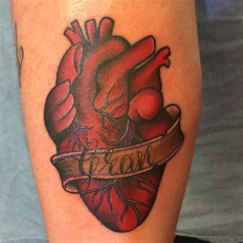 Anatomical Heart Tattoo 13 Stylemann