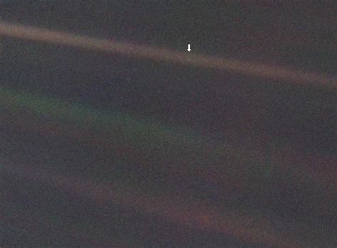 Quantumaniac Pale Blue Dot Earth As Seen From Voyager While