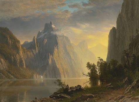 30 Beautiful Paintings Of The American West By Albert Bierstadt Altmarius