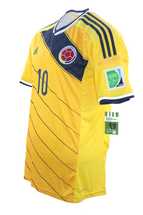 James rodriguez jersey snag yourself the number 11 james rodriguez jersey from the fc bayern munich store. Adidas Kolumbien Trikot 10 James Rodriguez WM 2014 Heim ...