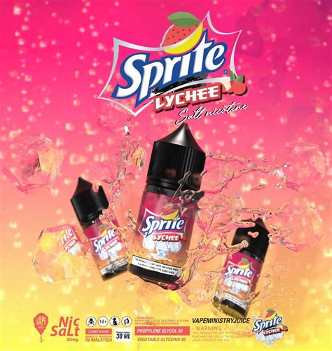Sprite Lychee Salt nic สไปรส์ลิ้นจี่ ซอลนิค - USAGI OFFICIAL