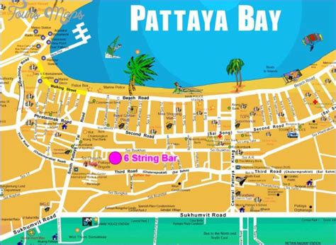 Pattaya Thailand Map