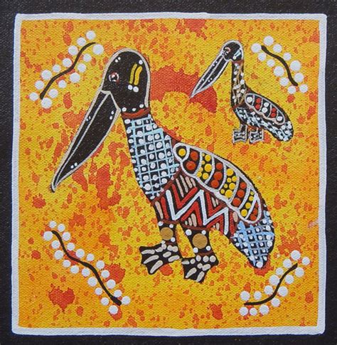 Pelican Dreaming Sold Doongal Aboriginal Art