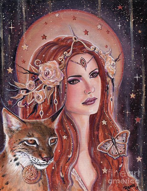 Freya Goddess Painting By Renee Lavoie Freya Goddess Norse Goddess Goddess Of Love Goddess