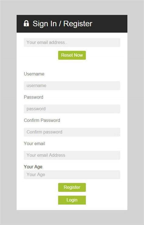 15 Best Php Registration Form Templates Free And Premium Themes Free