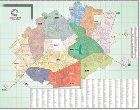 Mapa De Cascavel Bairros