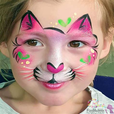 Kitty Cat Face Paint Damion Emmons