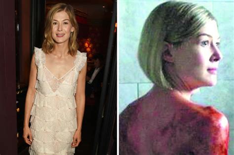 Rosamund Pike Rehearsed Sex Scenes On A Doll In Her Garden Daily Star