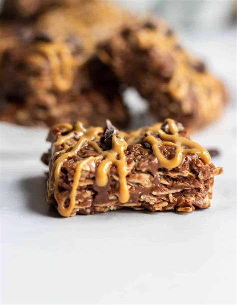 How to make no bake chocolate peanut butter bars. No Bake Chocolate Peanut Butter Oatmeal Bars | Recipe ...