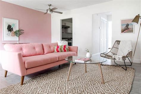 A Color Surprise Beautiful Pink Living Room Ideas That Bring Cheer And