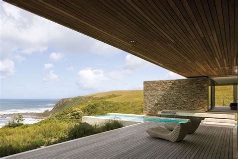 Wood Terrace Ceiling Cliff Top Home In Knyzna South Africa Fresh