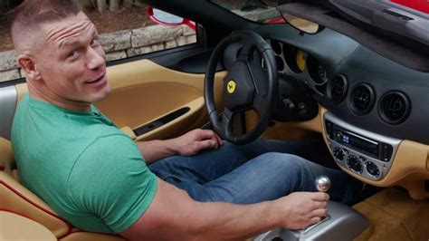 John Cena Shows Off His Dream Car Manual Ferrari 360 Spider