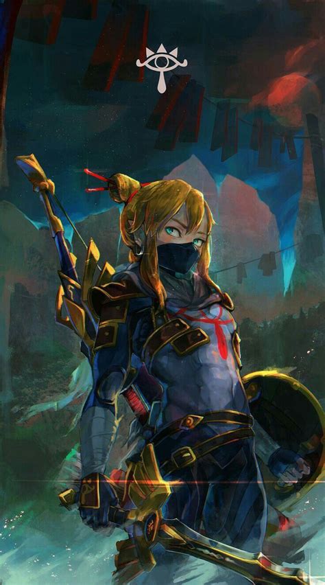 Link In The Sheikah Outfit Legend Of Zelda Breath Legend Of Zelda Zelda Art