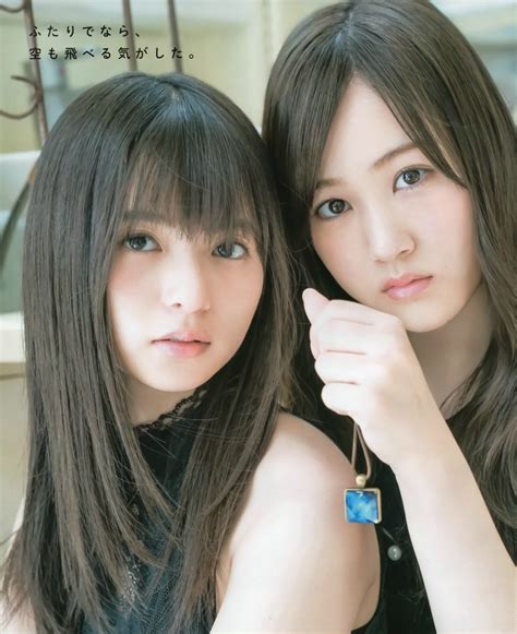 Hebirote Akb48 Photos Videos News Nogizaka46 Asuka Saito And Minami Hoshino Futari No Chikai