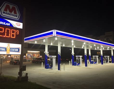 Something you would drive by in a small town. Gas Stations - C&S Canopy