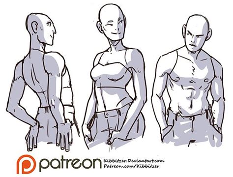 kibbitzer is creating a massive collection of reference sheets patreon figure drawing