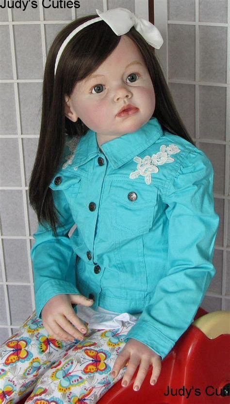 Gorgeous Reborn Toddler Girl Size Of 5yr Old Angelica Reva Schick