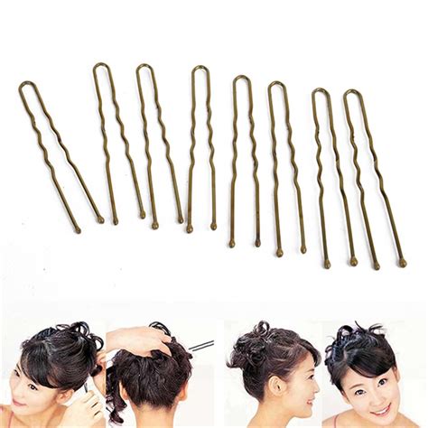 Buy 300pcs Professional Hair Wavy U Shaped Clip Pins