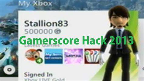 How To Mod Your Xbox 360 Gamerscore 2013 Undetectable English Hd