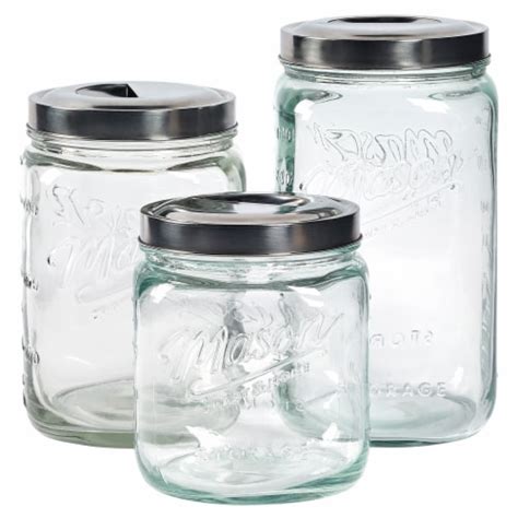 Mason Craft More Canister Set Transparent Pc King Soopers