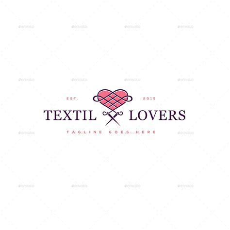 Textil Lovers Logo Template By Withpassiondesign Graphicriver