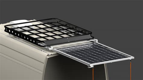 Sr1r Series 1 Tier Sliding Solar Panel Rack System Class B Rv