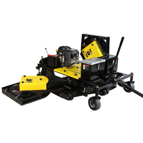 Beast 100 In 25 Hp Pull Behind Finish Cut And Brush Mower Briggs And