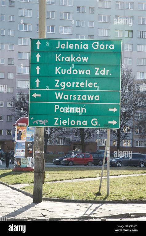 Polish Street Road Sign Hi Res Stock Photography And Images Alamy