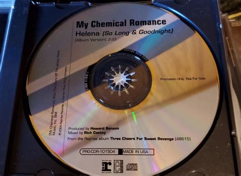 My Chemical Romance Helena 2004 Cd Discogs