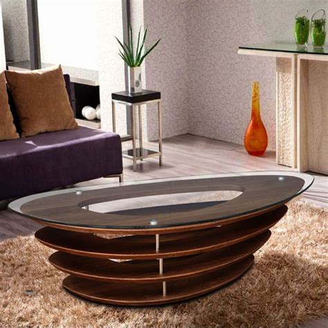 Living room, bedroom, kitchen & dining, bathroom, entertainment Buy Marvella Engineered Wood Glass Top Center Table in ...