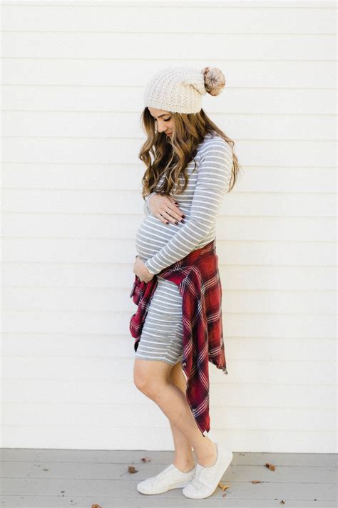 how to style a maternity dress for fall lauren mcbride